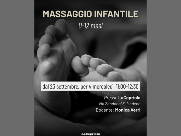 massaggio infantile